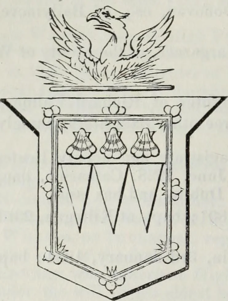 An illustration from A genealogical and heraldic history of the commoners of Great Britain and Ireland enjoying territorial possessions or high official rank, but uninvested with heritable honours, 1836, leaf 138