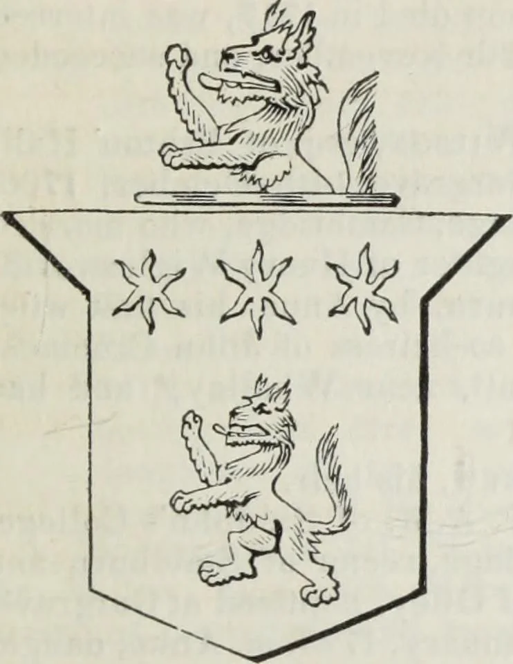 An illustration from A genealogical and heraldic history of the commoners of Great Britain and Ireland enjoying territorial possessions or high official rank, but uninvested with heritable honours, 1836, leaf 201