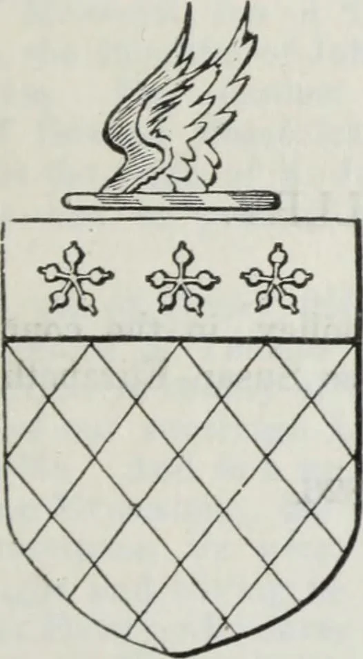 An illustration from A genealogical and heraldic history of the commoners of Great Britain and Ireland enjoying territorial possessions or high official rank, but uninvested with heritable honours, 1836, leaf 245