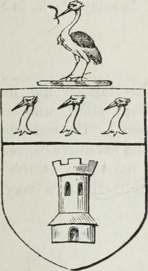 An illustration from A genealogical and heraldic history of the commoners of Great Britain and Ireland enjoying territorial possessions or high official rank, but uninvested with heritable honours, 1836, leaf 275