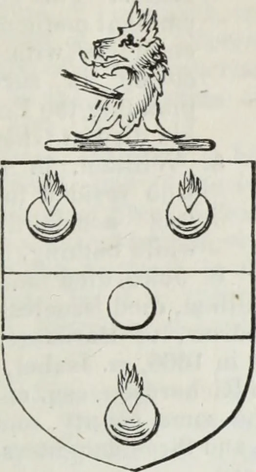 An illustration from A genealogical and heraldic history of the commoners of Great Britain and Ireland enjoying territorial possessions or high official rank, but uninvested with heritable honours, 1836, leaf 319