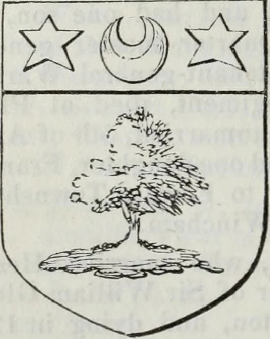 An illustration from A genealogical and heraldic history of the commoners of Great Britain and Ireland enjoying territorial possessions or high official rank, but uninvested with heritable honours, 1836, leaf 334