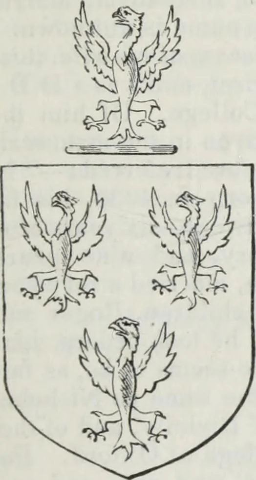 An illustration from A genealogical and heraldic history of the commoners of Great Britain and Ireland enjoying territorial possessions or high official rank, but uninvested with heritable honours, 1836, leaf 361