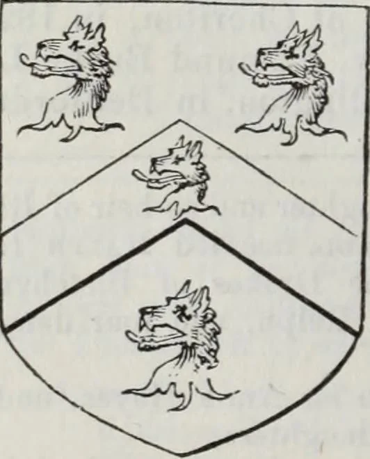 An illustration from A genealogical and heraldic history of the commoners of Great Britain and Ireland enjoying territorial possessions or high official rank, but uninvested with heritable honours, 1836, leaf 388