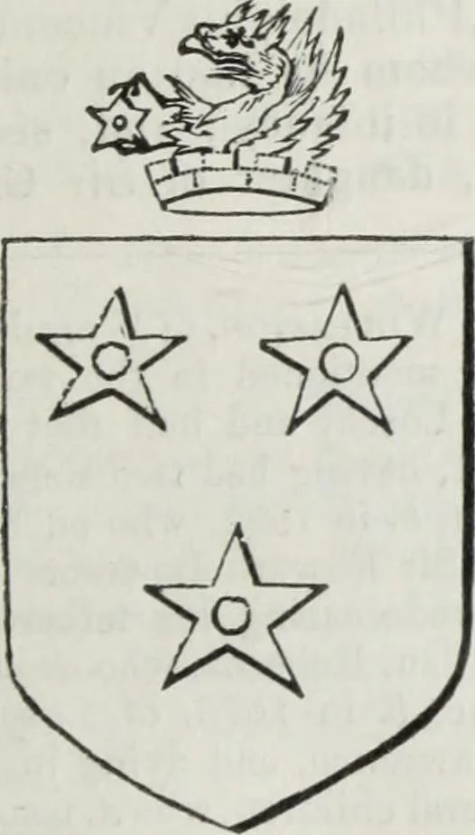 An illustration from A genealogical and heraldic history of the commoners of Great Britain and Ireland enjoying territorial possessions or high official rank, but uninvested with heritable honours, 1836, leaf 433