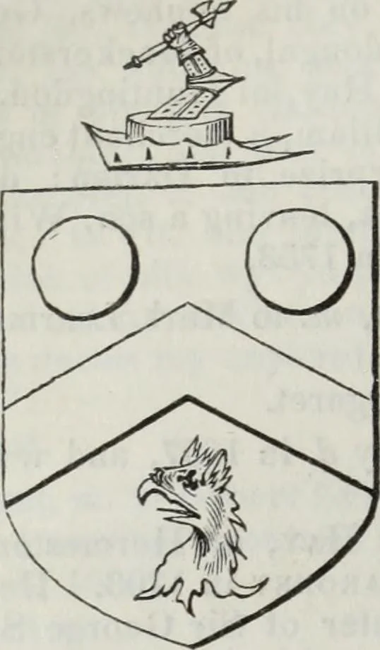An illustration from A genealogical and heraldic history of the commoners of Great Britain and Ireland enjoying territorial possessions or high official rank, but uninvested with heritable honours, 1836, leaf 456