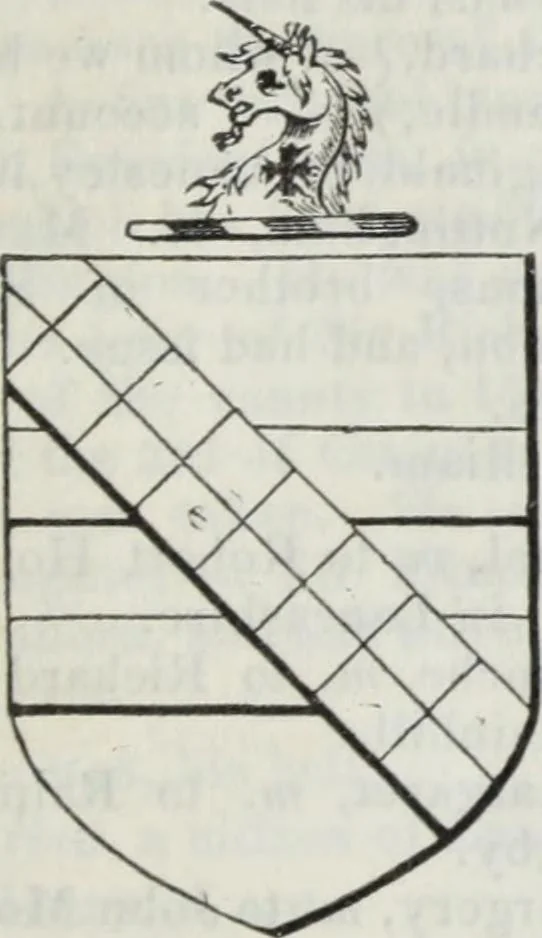 An illustration from A genealogical and heraldic history of the commoners of Great Britain and Ireland enjoying territorial possessions or high official rank, but uninvested with heritable honours, 1836, leaf 471