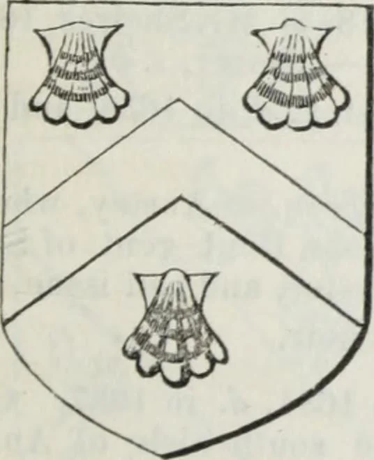 An illustration from A genealogical and heraldic history of the commoners of Great Britain and Ireland enjoying territorial possessions or high official rank, but uninvested with heritable honours, 1836, leaf 487