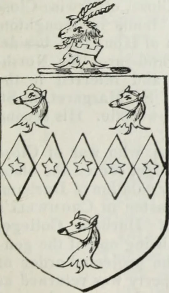 An illustration from A genealogical and heraldic history of the commoners of Great Britain and Ireland enjoying territorial possessions or high official rank, but uninvested with heritable honours, 1836, leaf 515