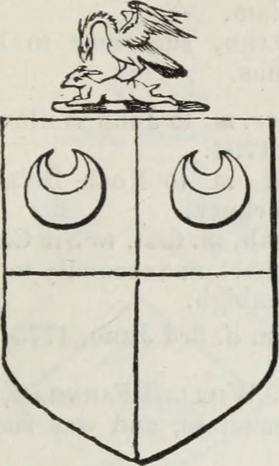 An illustration from A genealogical and heraldic history of the commoners of Great Britain and Ireland enjoying territorial possessions or high official rank, but uninvested with heritable honours, 1836, leaf 521