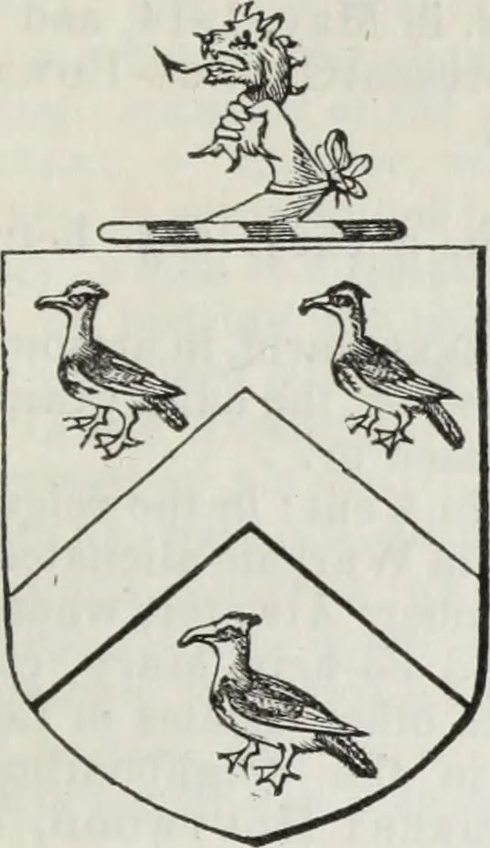 An illustration from A genealogical and heraldic history of the commoners of Great Britain and Ireland enjoying territorial possessions or high official rank, but uninvested with heritable honours, 1836, leaf 523