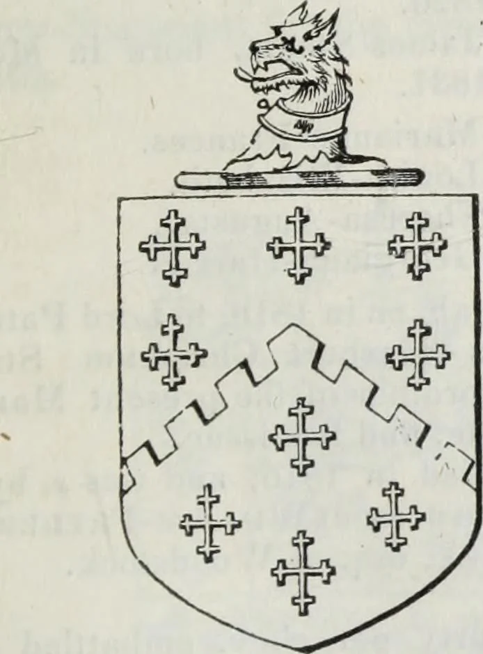 An illustration from A genealogical and heraldic history of the commoners of Great Britain and Ireland enjoying territorial possessions or high official rank, but uninvested with heritable honours, 1836, leaf 531