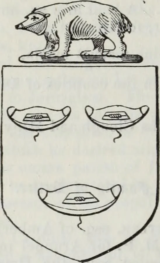 An illustration from A genealogical and heraldic history of the commoners of Great Britain and Ireland enjoying territorial possessions or high official rank, but uninvested with heritable honours, 1836, leaf 536