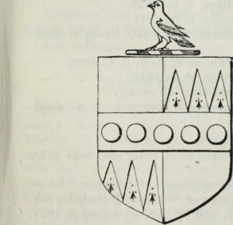 An illustration from A genealogical and heraldic history of the commoners of Great Britain and Ireland enjoying territorial possessions or high official rank, but uninvested with heritable honours, 1836, leaf 543