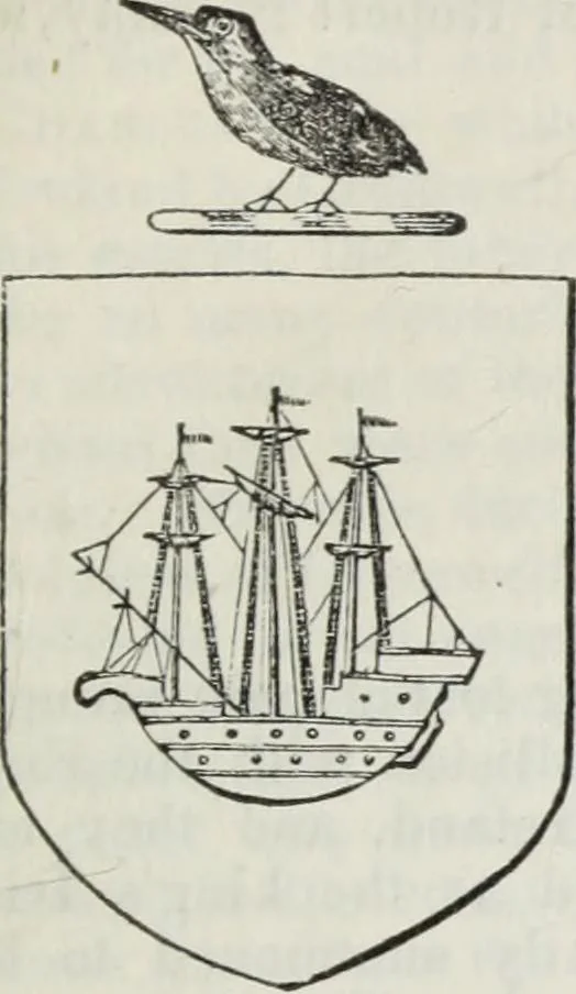 An illustration from A genealogical and heraldic history of the commoners of Great Britain and Ireland enjoying territorial possessions or high official rank, but uninvested with heritable honours, 1836, leaf 551