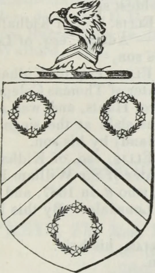 An illustration from A genealogical and heraldic history of the commoners of Great Britain and Ireland enjoying territorial possessions or high official rank, but uninvested with heritable honours, 1836, leaf 571