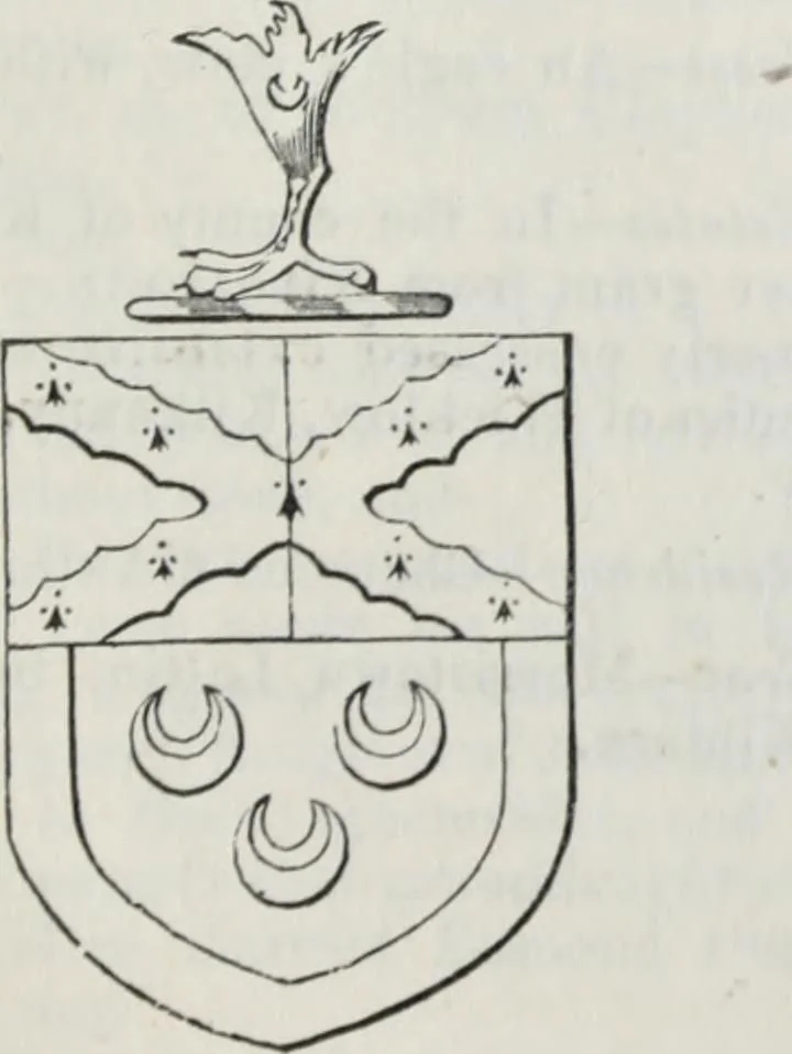 An illustration from A genealogical and heraldic history of the commoners of Great Britain and Ireland enjoying territorial possessions or high official rank, but uninvested with heritable honours, 1836, leaf 593