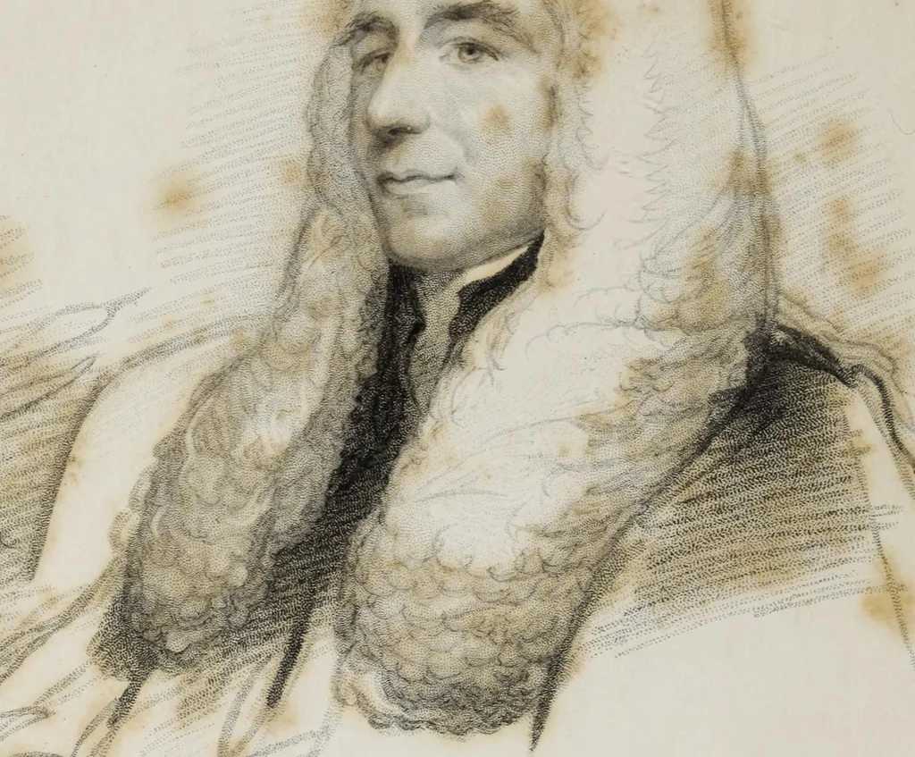 An illustration from A genealogical and heraldic history of the commoners of Great Britain and Ireland enjoying territorial possessions or high official rank, but uninvested with heritable honours, 1836, leaf 6