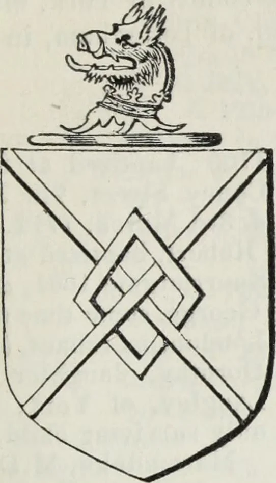 An illustration from A genealogical and heraldic history of the commoners of Great Britain and Ireland enjoying territorial possessions or high official rank, but uninvested with heritable honours, 1836, leaf 641