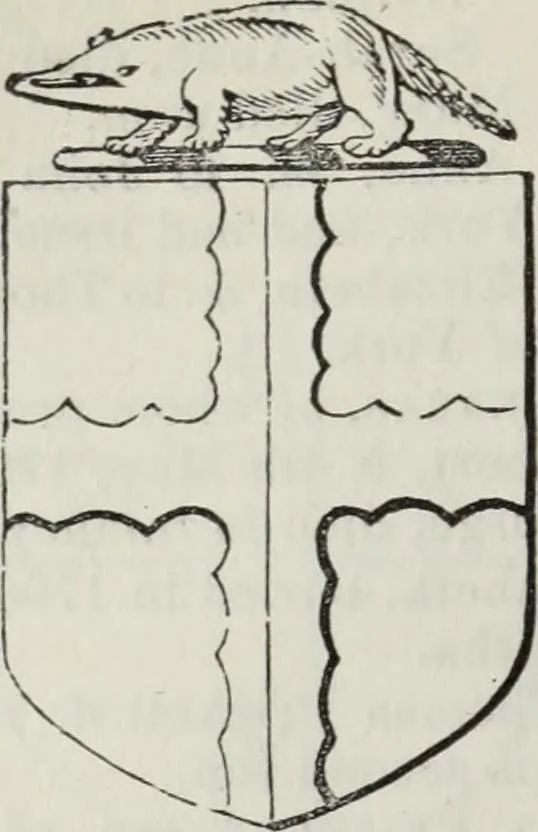 An illustration from A genealogical and heraldic history of the commoners of Great Britain and Ireland enjoying territorial possessions or high official rank, but uninvested with heritable honours, 1836, leaf 644