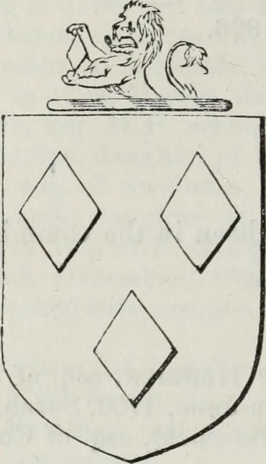 An illustration from A genealogical and heraldic history of the commoners of Great Britain and Ireland enjoying territorial possessions or high official rank, but uninvested with heritable honours, 1836, leaf 660