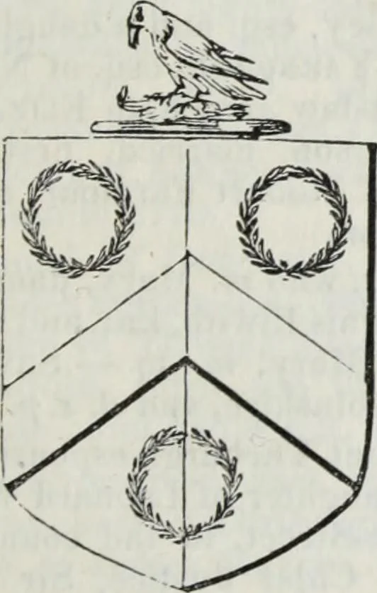 An illustration from A genealogical and heraldic history of the commoners of Great Britain and Ireland enjoying territorial possessions or high official rank, but uninvested with heritable honours, 1836, leaf 679