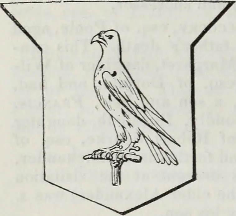 An illustration from A genealogical and heraldic history of the commoners of Great Britain and Ireland enjoying territorial possessions or high official rank, but uninvested with heritable honours, 1836, leaf 68