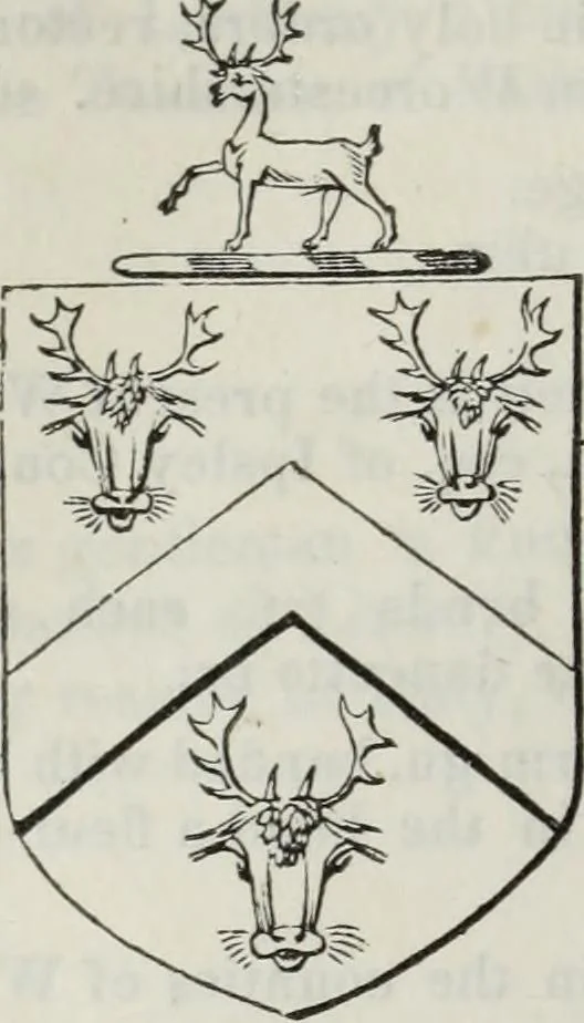 An illustration from A genealogical and heraldic history of the commoners of Great Britain and Ireland enjoying territorial possessions or high official rank, but uninvested with heritable honours, 1836, leaf 702