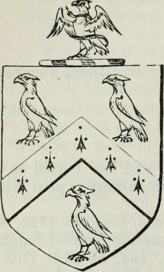 An illustration from A genealogical and heraldic history of the commoners of Great Britain and Ireland enjoying territorial possessions or high official rank, but uninvested with heritable honours, 1836, leaf 710