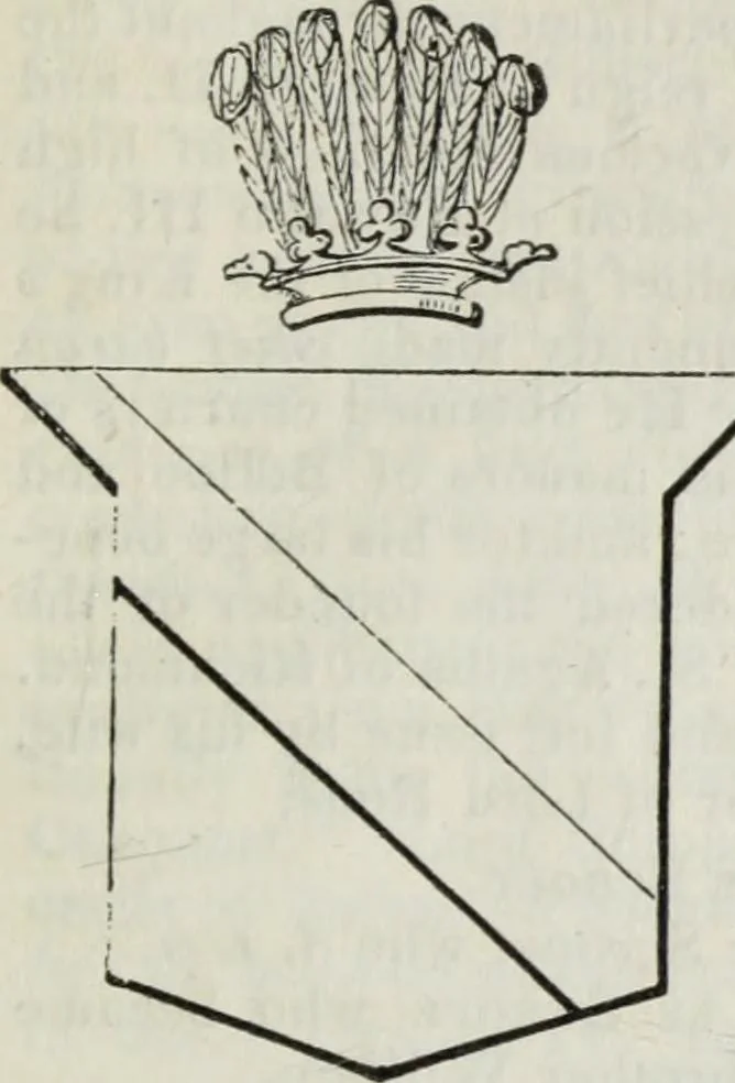 An illustration from A genealogical and heraldic history of the commoners of Great Britain and Ireland enjoying territorial possessions or high official rank, but uninvested with heritable honours, 1836, leaf 711