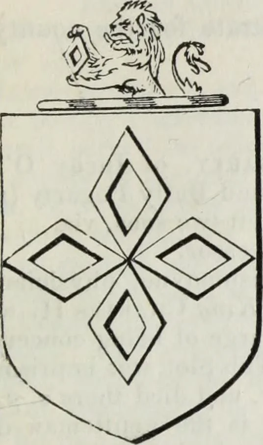 An illustration from A genealogical and heraldic history of the commoners of Great Britain and Ireland enjoying territorial possessions or high official rank, but uninvested with heritable honours, 1836, leaf 717