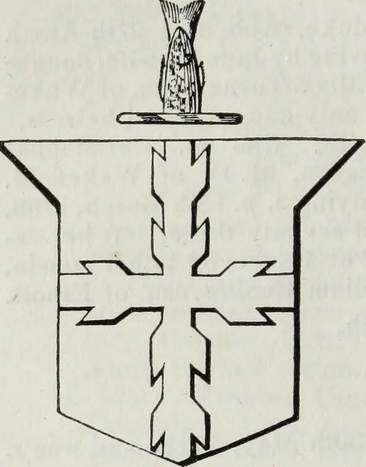 An illustration from A genealogical and heraldic history of the commoners of Great Britain and Ireland enjoying territorial possessions or high official rank, but uninvested with heritable honours, 1836, leaf 82