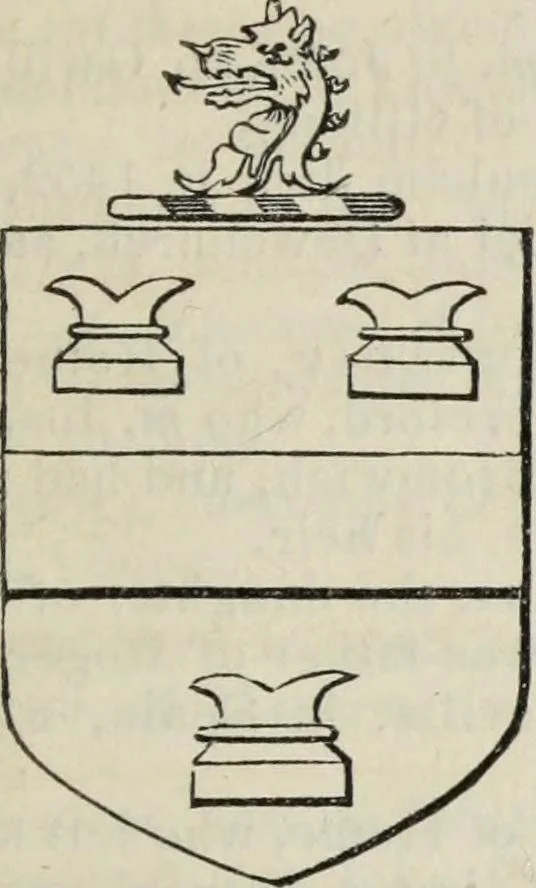 An illustration from A genealogical and heraldic history of the commoners of Great Britain and Ireland enjoying territorial possessions or high official rank, but uninvested with heritable honours, 1836, leaf 109