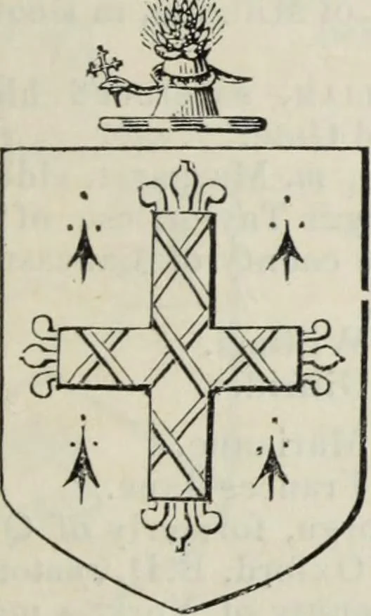 An illustration from A genealogical and heraldic history of the commoners of Great Britain and Ireland enjoying territorial possessions or high official rank, but uninvested with heritable honours, 1836, leaf 119