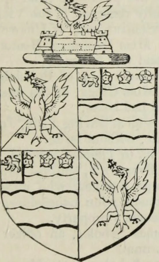 An illustration from A genealogical and heraldic history of the commoners of Great Britain and Ireland enjoying territorial possessions or high official rank, but uninvested with heritable honours, 1836, leaf 131