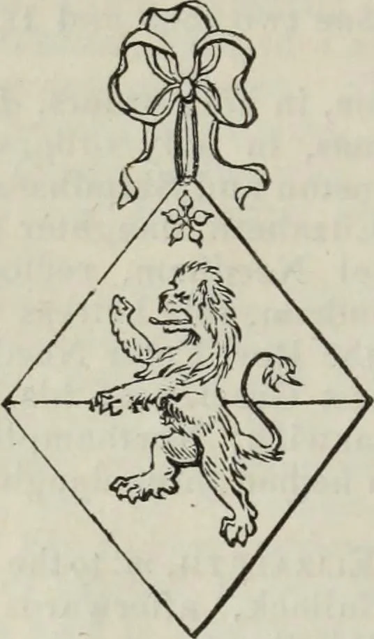 An illustration from A genealogical and heraldic history of the commoners of Great Britain and Ireland enjoying territorial possessions or high official rank, but uninvested with heritable honours, 1836, leaf 158