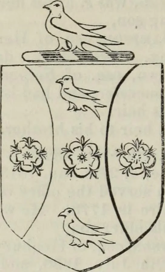 An illustration from A genealogical and heraldic history of the commoners of Great Britain and Ireland enjoying territorial possessions or high official rank, but uninvested with heritable honours, 1836, leaf 216