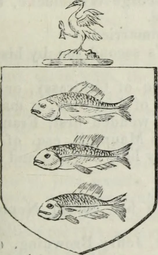 An illustration from A genealogical and heraldic history of the commoners of Great Britain and Ireland enjoying territorial possessions or high official rank, but uninvested with heritable honours, 1836, leaf 237
