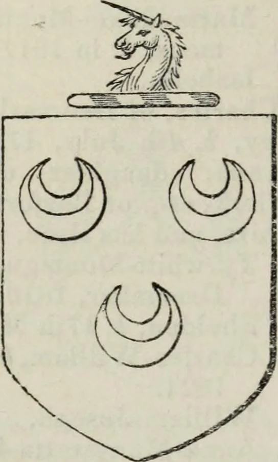 An illustration from A genealogical and heraldic history of the commoners of Great Britain and Ireland enjoying territorial possessions or high official rank, but uninvested with heritable honours, 1836, leaf 284