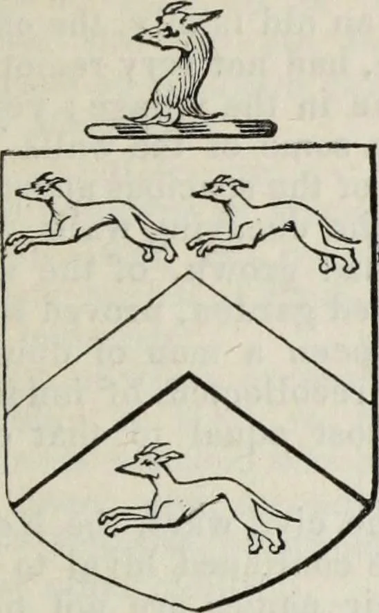 An illustration from A genealogical and heraldic history of the commoners of Great Britain and Ireland enjoying territorial possessions or high official rank, but uninvested with heritable honours, 1836, leaf 313