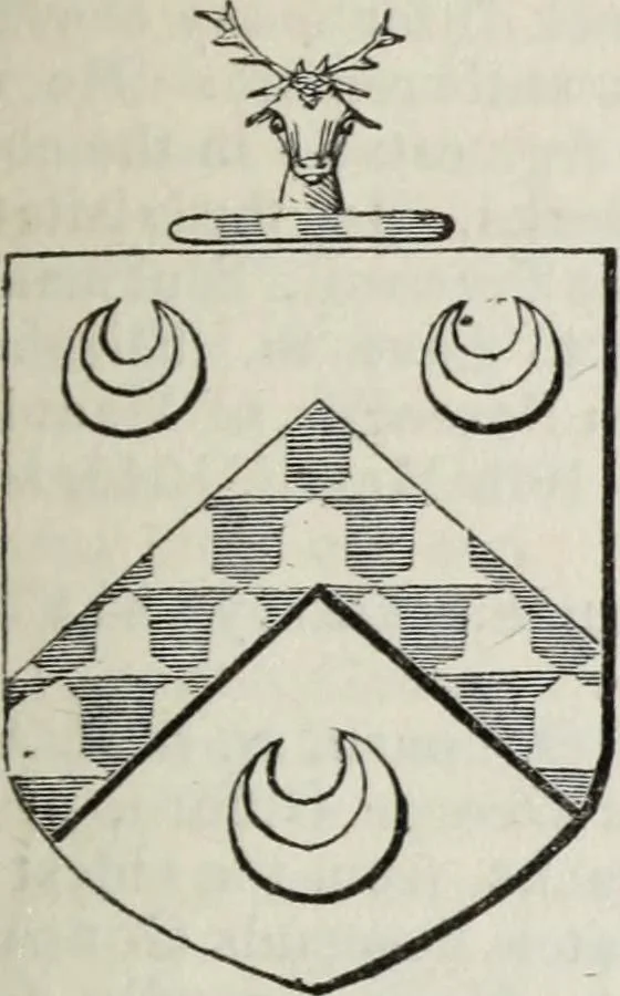 An illustration from A genealogical and heraldic history of the commoners of Great Britain and Ireland enjoying territorial possessions or high official rank, but uninvested with heritable honours, 1836, leaf 349