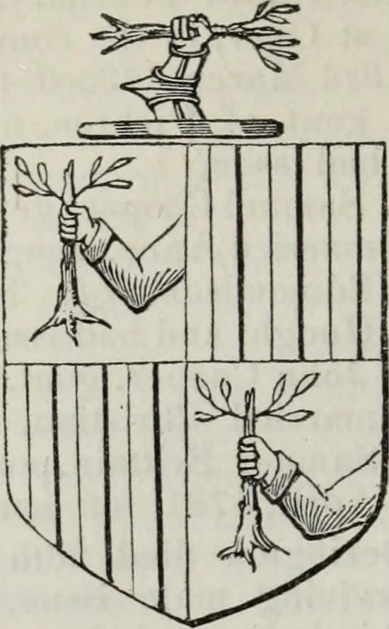 An illustration from A genealogical and heraldic history of the commoners of Great Britain and Ireland enjoying territorial possessions or high official rank, but uninvested with heritable honours, 1836, leaf 364