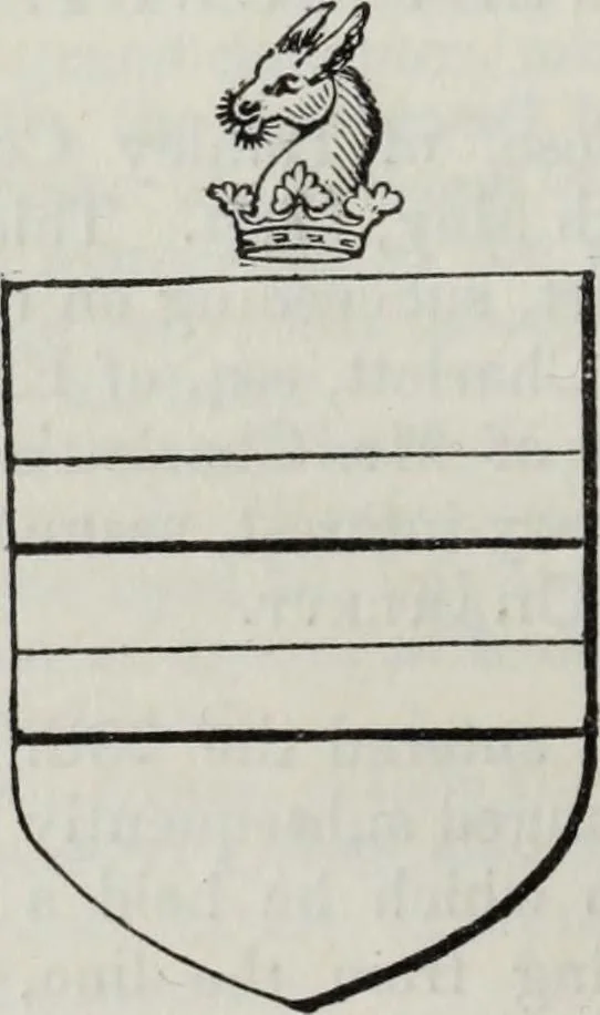 An illustration from A genealogical and heraldic history of the commoners of Great Britain and Ireland enjoying territorial possessions or high official rank, but uninvested with heritable honours, 1836, leaf 382