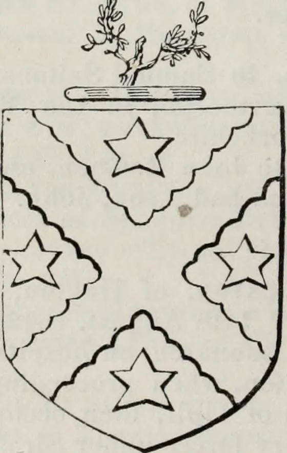 An illustration from A genealogical and heraldic history of the commoners of Great Britain and Ireland enjoying territorial possessions or high official rank, but uninvested with heritable honours, 1836, leaf 390