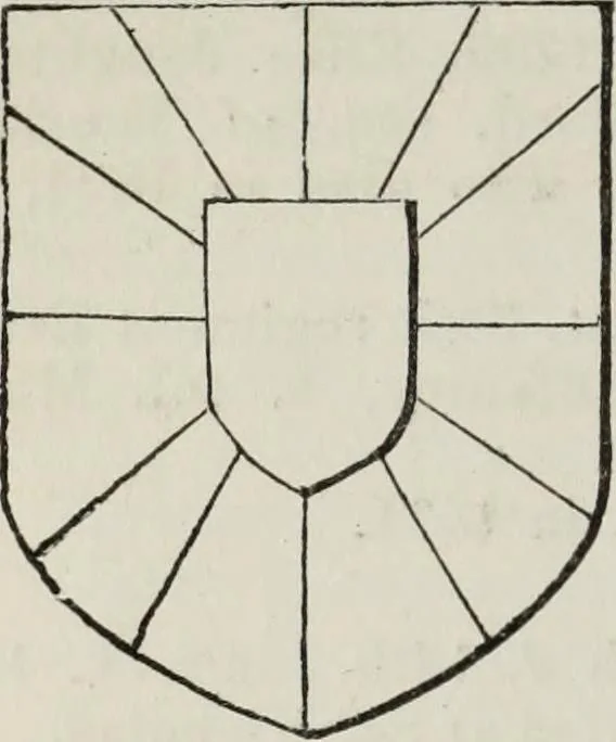 An illustration from A genealogical and heraldic history of the commoners of Great Britain and Ireland enjoying territorial possessions or high official rank, but uninvested with heritable honours, 1836, leaf 444