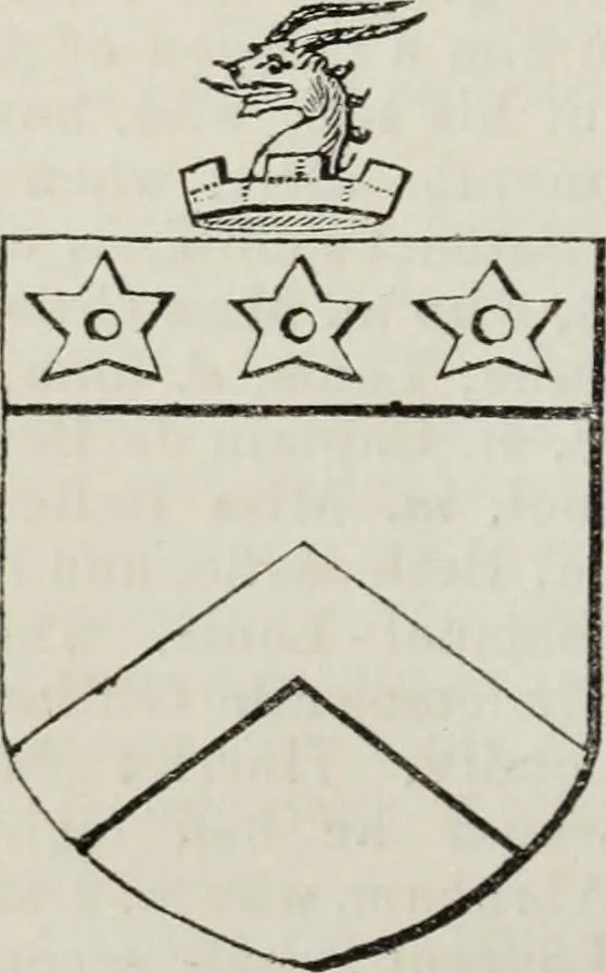 An illustration from A genealogical and heraldic history of the commoners of Great Britain and Ireland enjoying territorial possessions or high official rank, but uninvested with heritable honours, 1836, leaf 450