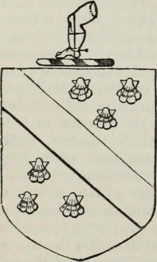 An illustration from A genealogical and heraldic history of the commoners of Great Britain and Ireland enjoying territorial possessions or high official rank, but uninvested with heritable honours, 1836, leaf 464