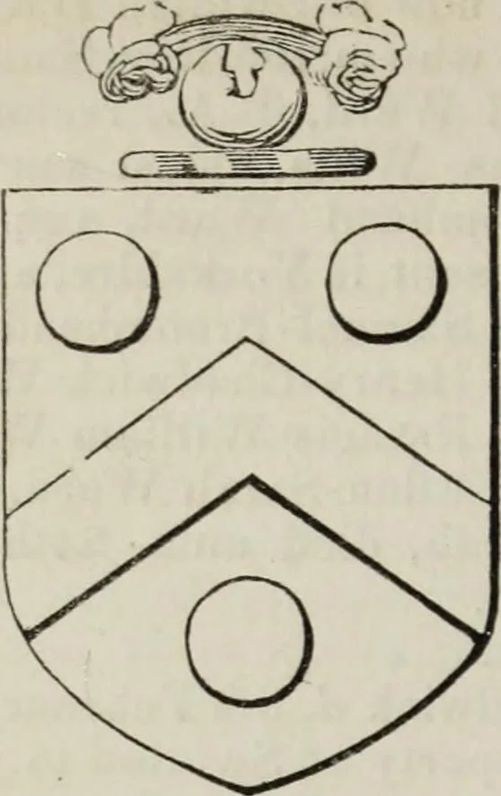 An illustration from A genealogical and heraldic history of the commoners of Great Britain and Ireland enjoying territorial possessions or high official rank, but uninvested with heritable honours, 1836, leaf 484