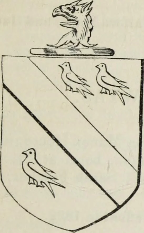 An illustration from A genealogical and heraldic history of the commoners of Great Britain and Ireland enjoying territorial possessions or high official rank, but uninvested with heritable honours, 1836, leaf 529