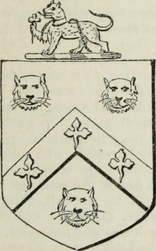 An illustration from A genealogical and heraldic history of the commoners of Great Britain and Ireland enjoying territorial possessions or high official rank, but uninvested with heritable honours, 1836, leaf 533